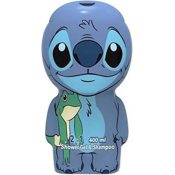 Air-Val Stitch 2in1 Shower Gel & Shampoo 400ml με λευκό φόντο